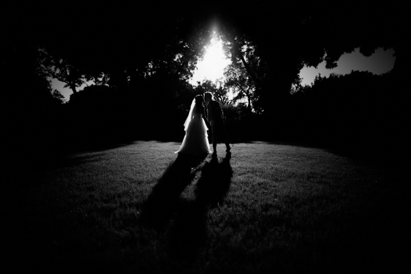 garden wedding couple portrait, photo by Erik Clausen | via junebugweddings.com