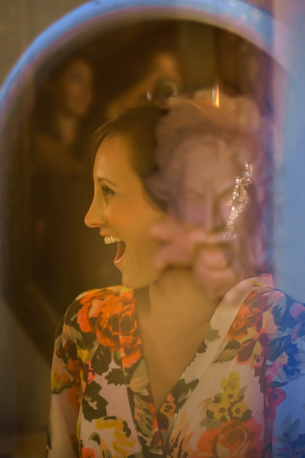 bride getting ready, photo by Zasil Studio | via junebugweddings.com