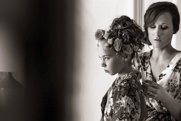 flower girl, photo by Zasil Studio | via junebugweddings.com