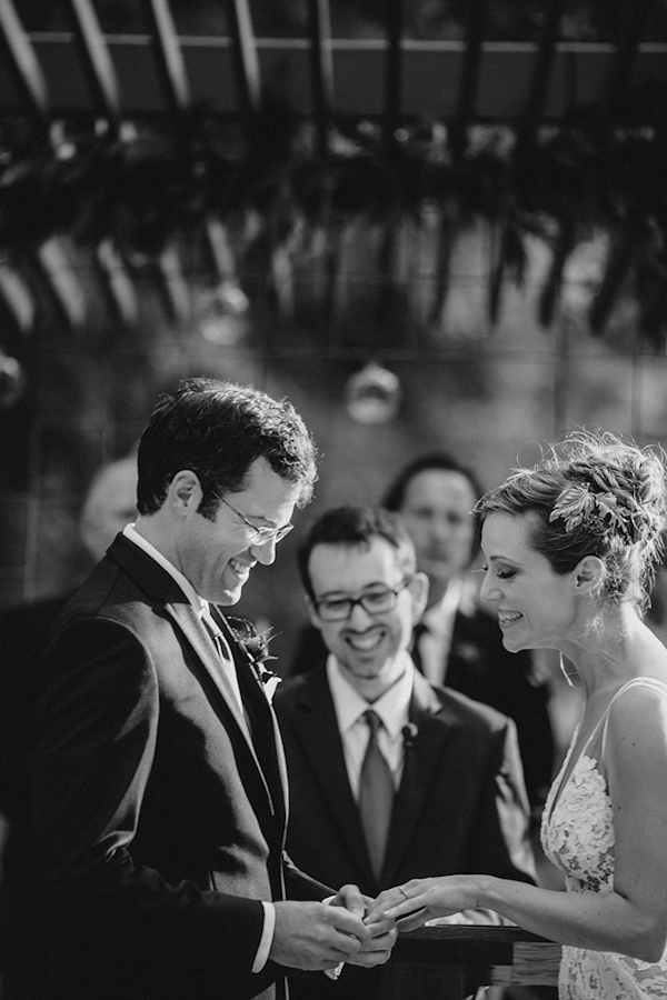 exchange of the rings, photo by Bradford Martens | via junebugweddings.com