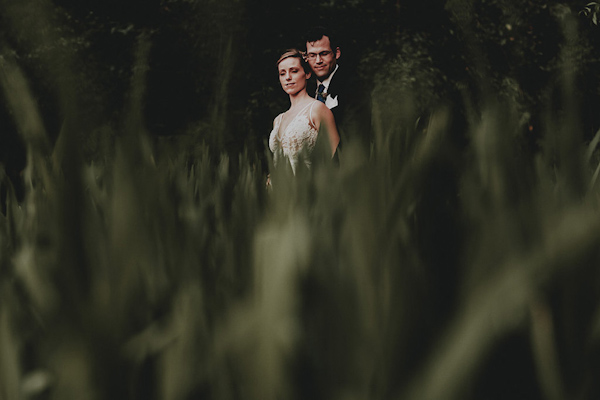 bride and groom portrait, photo by Bradford Martens | via junebugweddings.com