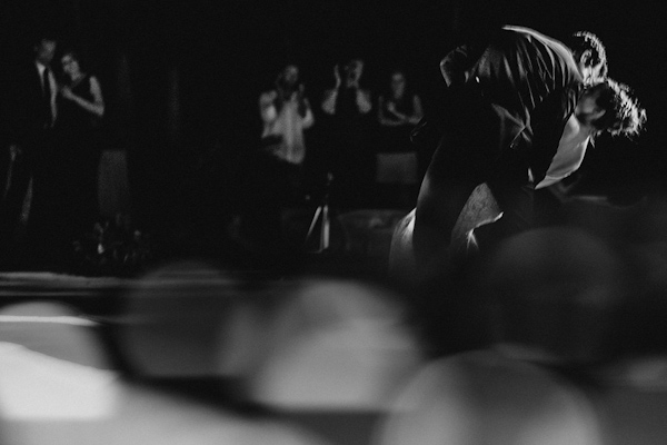 first dance, photo by Bradford Martens | via junebugweddings.com