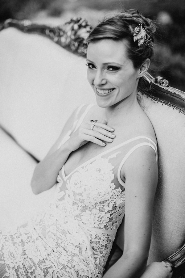 wedding dress by Inbal Dror, photo by Bradford Martens | via junebugweddings.com