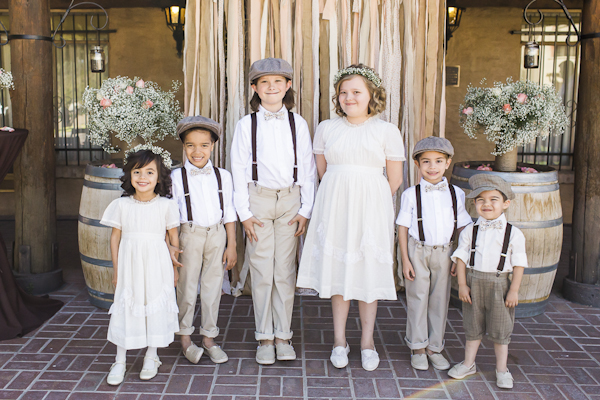 kid's wedding fashion, photo by Rachel Solomon | via junebugweddings.com