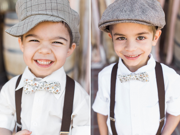 adorable ring bearer, photo by Rachel Solomon | via junebugweddings.com