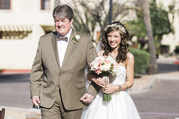 here comes the bride, photo by Rachel Solomon | via junebugweddings.com