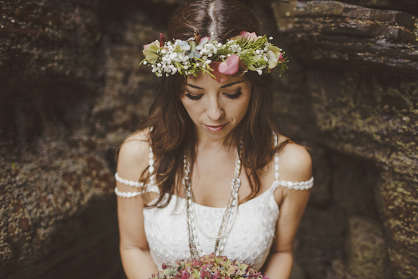 destination elopement on the Playa de las Catedrales in Spain, photo by Ed Peers | via junebugweddings.com