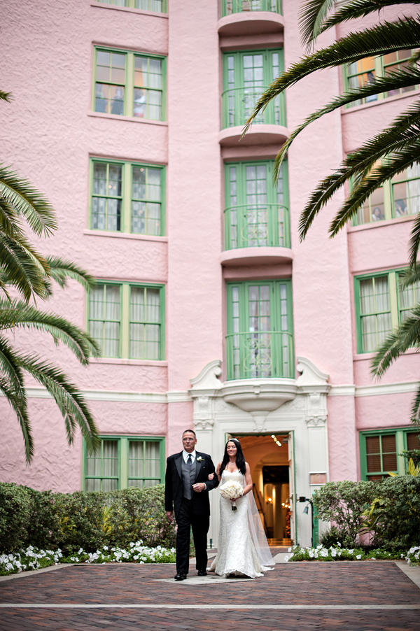 glamorous bridal party style, photo by Kristen Weaver Photography | via junebugweddings.com