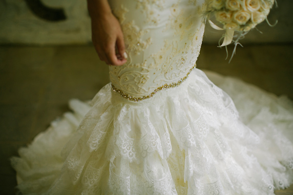 gold and cream wedding in Johannesburg, South Africa, photo by Adam Alex | via junebugweddings.com