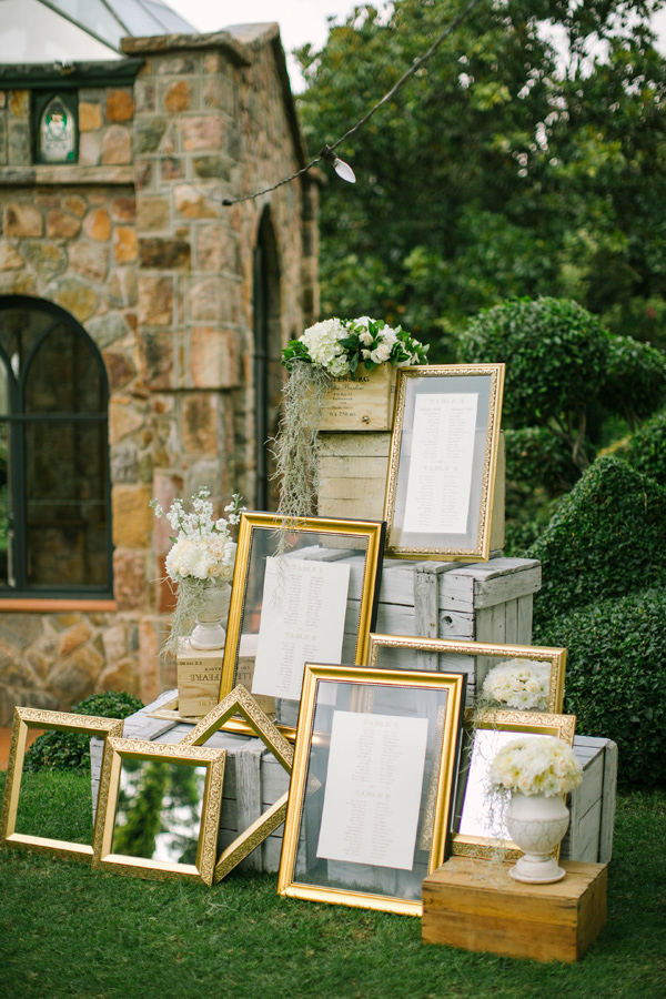 gold and cream wedding in Johannesburg, South Africa, photo by Adam Alex | via junebugweddings.com