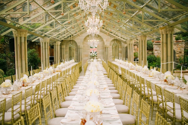 gold and cream wedding in Johannesburg, South Africa, photo by Adam Alex | via junebugweddings.com