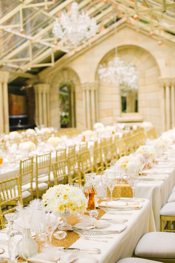 gold and cream wedding in Johannesburg, South Africa, photo by Adam Alex | via junebugweddings.com