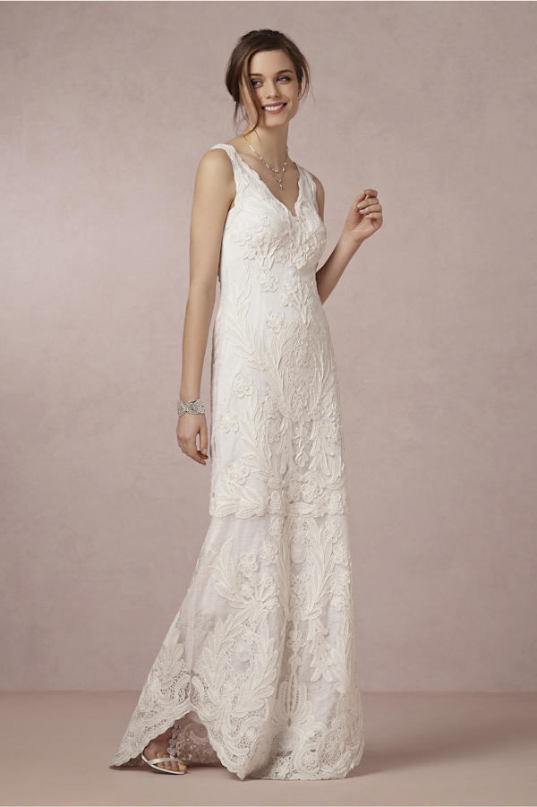  how to get the perfect bohemian bride look with BHLDN | via junebugweddings.com