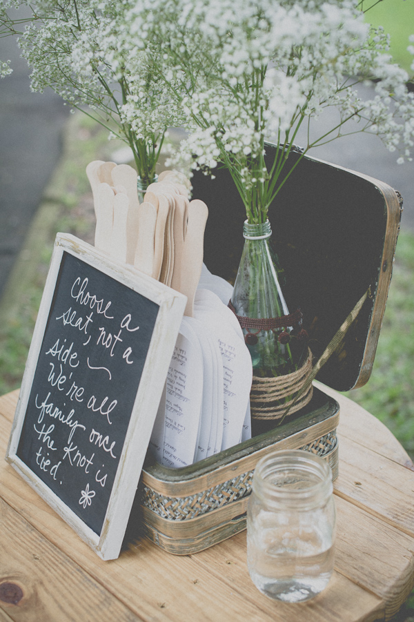 blush and mint wedding decor, photo by Still55 Photography | via junebugweddings.com