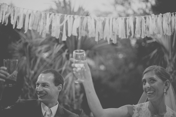 wedding reception toast, photo by Still55 Weddings | via junebugweddings.com