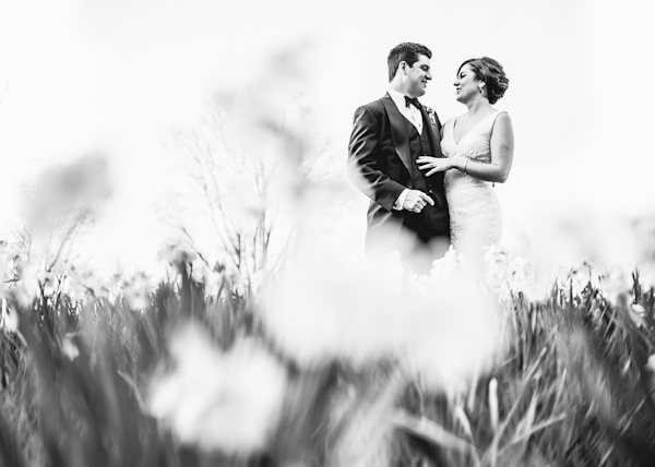 secret garden wedding in Baltimore, photo by L Hewitt Photography | via junebugweddings.com