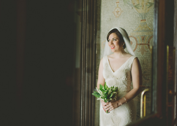 secret garden wedding in Baltimore, photo by L Hewitt Photography | via junebugweddings.com