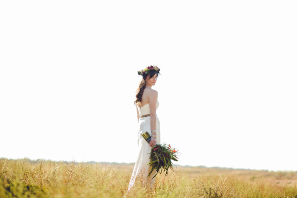 southwest bohemian wedding in Lubbock, Texas, photo by Geoff Duncan | via junebugweddings.com