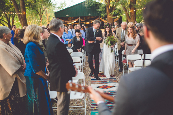 southwest bohemian wedding in Lubbock, Texas, photo by Geoff Duncan | via junebugweddings.com