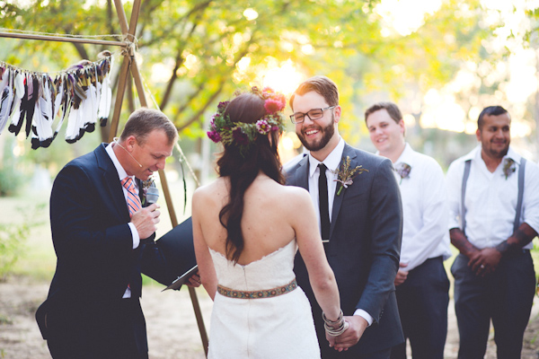 southwest bohemian wedding in Lubbock, Texas, photo by Geoff Duncan | via junebugweddings.com