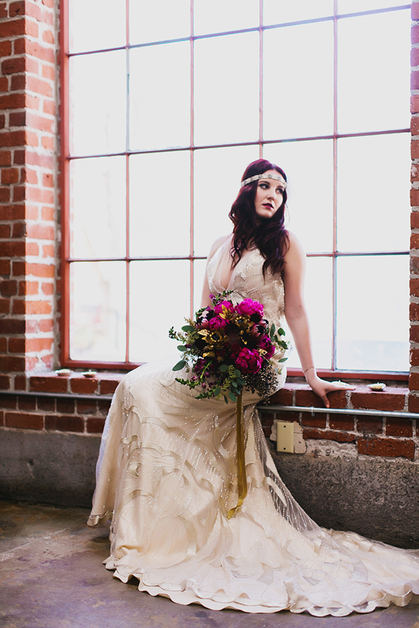 Urban Romance Inspiration Photo Shoot, Photo by Milou + Olin | via junebugweddings.com