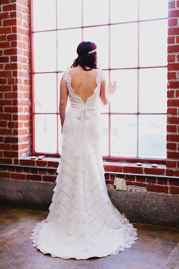 Urban Romance Inspiration Photo Shoot, Photo by Milou + Olin | via junebugweddings.com