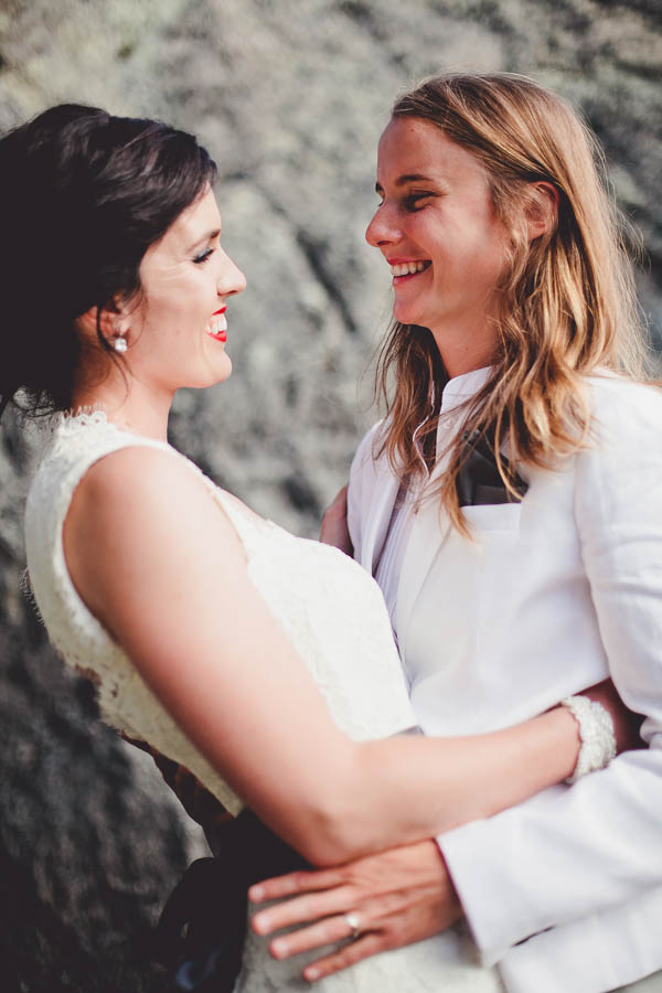 intimate same-sex couple portrait