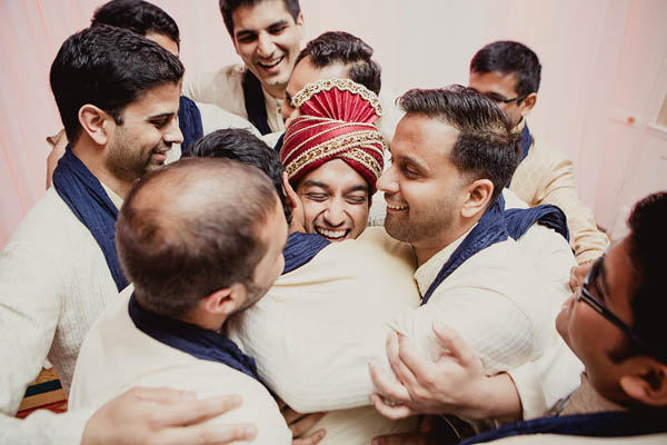 Indian wedding groomsmen