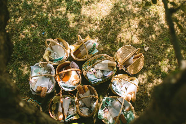 quirky picnic wedding baskets