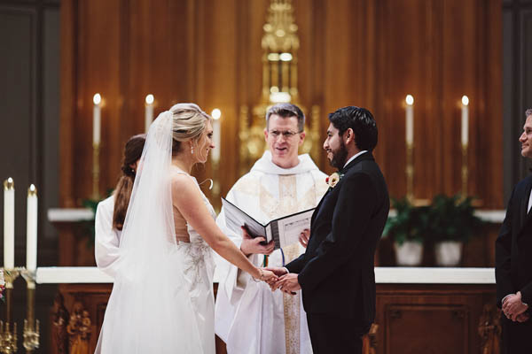 beautiful church wedding ceremony