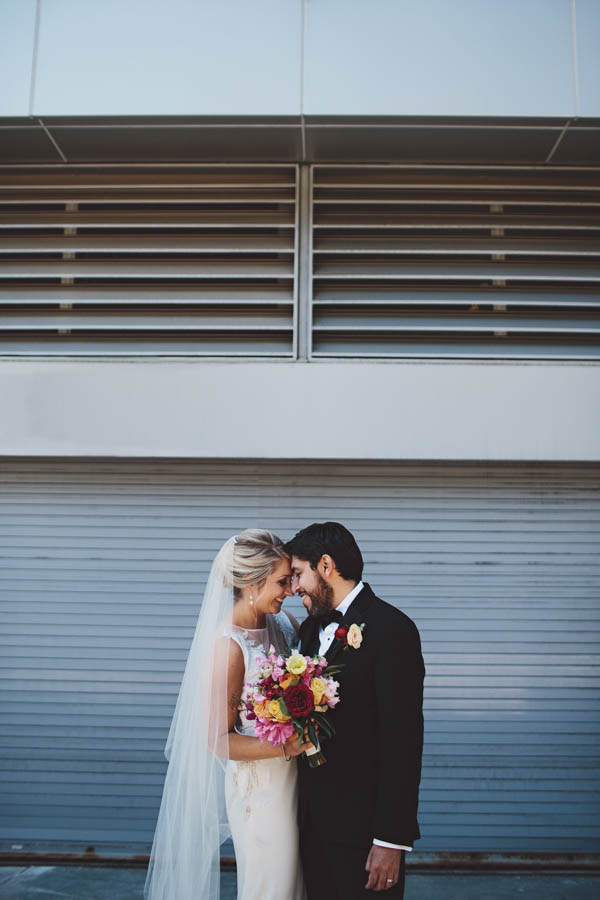 romantic couple's portrait