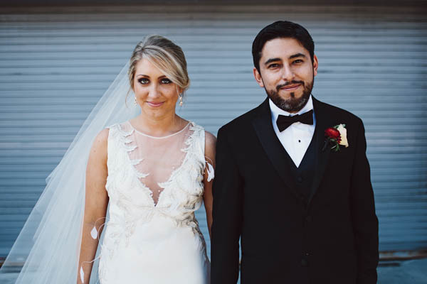 stylish couple's portrait