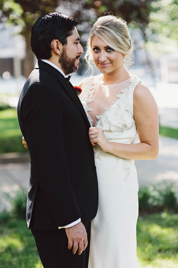 sweet couple's portrait