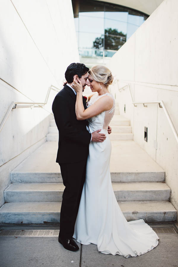 intimate outdoor couple's portrait