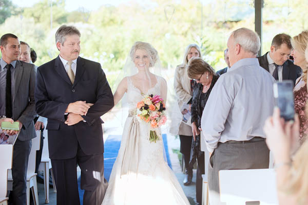 beautiful bridal entrance