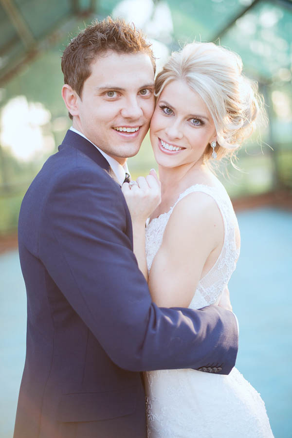 romantic couple's portrait