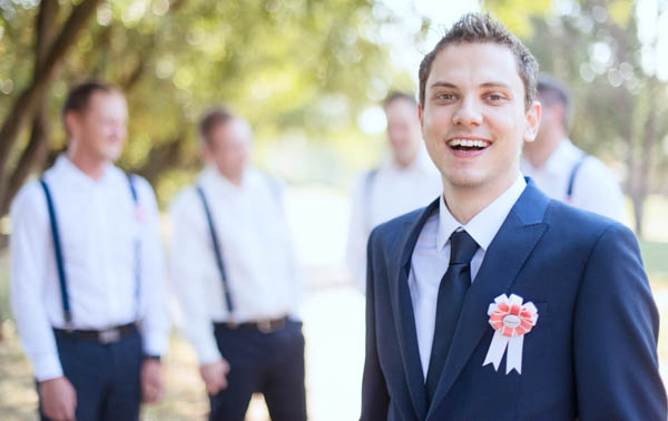 groom with his groomsmen