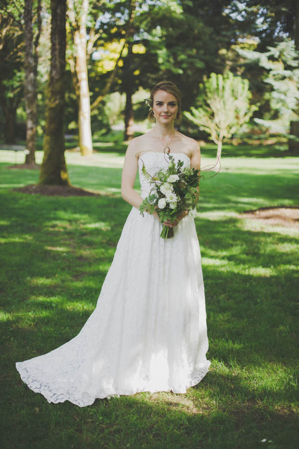 simply beautiful bridal portrait