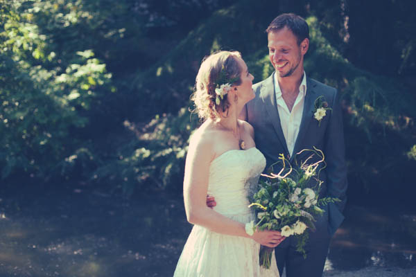 sweet couple's portrait