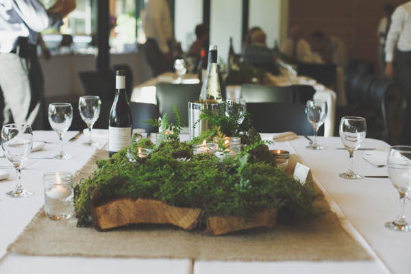 rustic table centerpieces