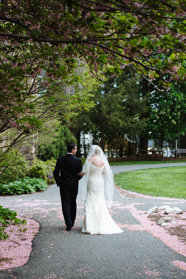 romantic country club wedding couple's portrait, photo by Clay Austin Photography | via junebugweddings.com