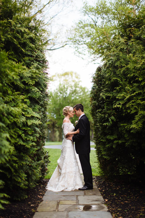 romantic country club couple's portrait, photo by Clay Austin Photography | via junebugweddings.com