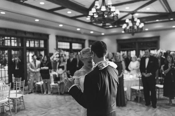 romantic country club reception, photo by Clay Austin Photography | via junebugweddings.com