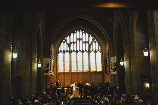 Knox College Chapel in Toronto, photo by Aron Goss | via junebugweddings.com