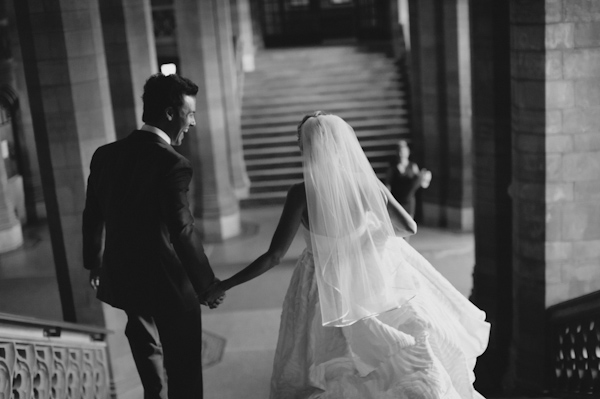 romantic wedding portrait, photo by Aron Goss | via junebugweddings.com