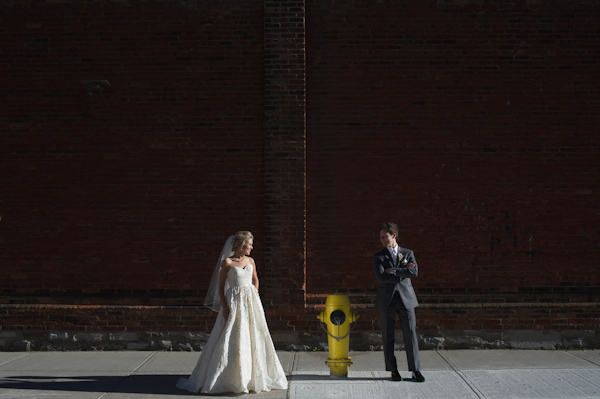 romantic wedding portrait, photo by Aron Goss | via junebugweddings.com