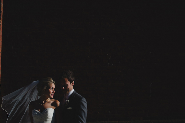 romantic wedding portrait, photo by Aron Goss | via junebugweddings.com