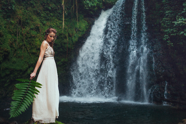 beach wedding bridal style inspiration beaded dress