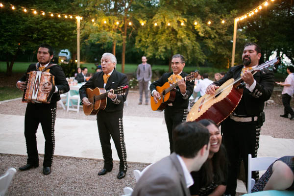wedding reception mariachi band