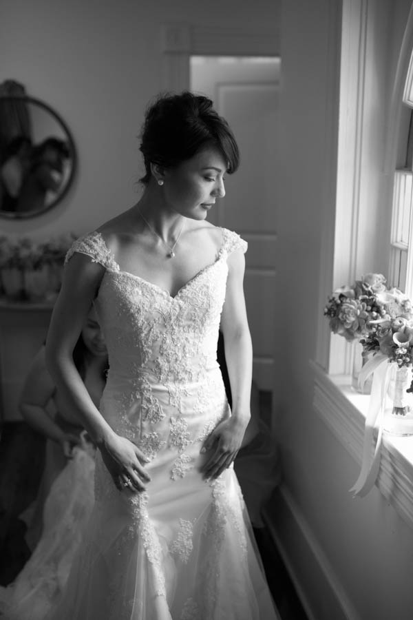 elegant bridal portrait